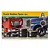 Italeri 1/24 scale truck rubber tyres model kit packaging showing eight black rubber tyres in front of images of model trucks.