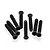 UDI 2.5x14mm Coarse Thread Binder Head Screws 8Pcs U1601-057