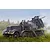 Box art illustration of a German Sd.Kfz.7/2 half-track with a 5cm FLAK 41 anti-aircraft gun and crew in a field.