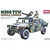 Academy 1/35 scale M966 TOW Missile Carrier plastic model kit box art showing a camouflage Humvee with a missile launcher.