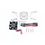 GPM Grey Silver Aluminium Motor Heat Sink w/ Cooling Fan Set ER2018FAN-GS