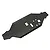 Kyosho Main Chassis - Aluminium - Hard - Black 1Pc IS111BK