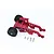 GPM Red Aluminium Adjustable Rear Wheelie Bar w/ Wing Mount MAT040R-R