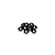 Axial 3mm Black Steel Thin Nuts 10Pcs AXA1040