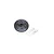 Kyosho 48T 1Mod steel spur gear with two small metal mounting plates on a white background.