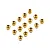 Yeah Racing Brass Suspension Pivot Balls for Kyosho Mini-Z 4x4 MX-01 (W=4.8mm) 15Pcs KYMX-008