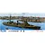 Box art for a Fujimi 1/700 scale IJN Okinoshima minelayer plastic model kit, featuring an illustration of the ship at sea in front of a port city.