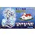 Promotional graphic for Fujimi 1/150 scale Snow Miku 2014 train and Sapporo Clock Tower model kit featuring character art and product renders.