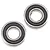 Axial 5x11x4mm Rubber Shielded Ball Bearings 2Pcs AXA1221