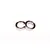 Axial 10x15x4mm Metal Shielded Ball Bearings 2Pcs AXA1230