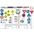 Fujimi 1/24 Road Signs for Urban Area Scaled Accessories 116440