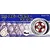 Fujimi 1/24 scale SSR Mark II wheel model kit packaging featuring a red and silver wheel graphic on a blue background.