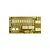 A rectangular brass photo-etched detail-up parts sheet for a 1/3000 scale model, featuring various crane and structural components.
