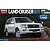 Box art for a Fujimi 1/24 scale Toyota Landcruiser 100 model kit featuring a white SUV parked on rocky terrain.