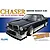 Box art for a Fujimi 1/24 scale Toyota Chaser 4 Door Sedan X40 plastic model kit featuring a black and silver modified sedan.