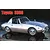 Box art for a Fujimi 1/24 scale Toyota S800 plastic model kit showing a silver vintage sports car against a dark background.
