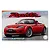 Product box art for a Fujimi 1/24 scale Mazda Roadster plastic model kit featuring a red convertible car.