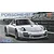 Box art for a Fujimi 1/24 scale Porsche 911 GT3R model kit featuring a silver race car driving on a track.