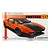 Product box art for a Fujimi 1/24 scale De Tomaso Pantera GTS plastic model kit featuring an orange and black sports car illustration.