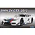 A digital illustration of a white 2012 BMW Z4 GT3 race car with BMW M-sport livery, featuring a large rear wing and black racing wheels.