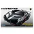 Box art for a Fujimi 1/24 scale Lamborghini Veneno plastic model kit featuring a grey sports car with red accents.
