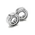HPI 5x11x4mm Metal Shielded Ball Bearings 2Pcs B022