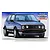 Fujimi 1/24 scale Volkswagen Golf GTI 16V model kit box art featuring a blue hatchback car illustration.