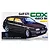 Fujimi VW Golf COX 420Si 16V plastic model kit box art featuring a dark brown Volkswagen Golf GTI.
