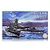 Product box art for a Fujimi 1/3000 scale Operation Ten-Ichigo model kit featuring a fleet of Japanese naval ships at sea.