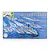 Fujimi 1/3000 scale model kit box art featuring a fleet of JMSDF warships at sea.