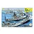 Box art for a Fujimi 1/3000 scale model kit of the 1998 JMSDF Escort Flotilla 1, featuring an illustration of several Japanese warships at sea.