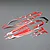Pro Boat White/Red Impulse 32" Decal Set PRB289007