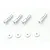 Kyosho Silver Aluminium Body Posts 4Pcs EF219S