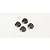 Kyosho Gunmetal Aluminium 4mm Flanged Serrated Nuts 4Pcs 1-N4045FA-GM