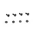 Kyosho King Pin 4Pcs EF217