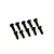 Kyosho 2x6mm Coarse Thread Binder Head Screws 10Pcs 1-S02006
