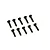 Kyosho 2x10mm Coarse Thread Binder Head Screws 10Pcs 1-S02010TP
