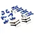 Yeah Racing Aluminium Blue Essential Conversion Kit For Traxxas Ford GT 4 Tec 2.0 TEC4-S01DB