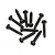HPI 3x15mm Coarse Thread Binder Head Screws 10Pcs Z554