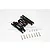 GPM Black Aluminium Centre Gear Box Skid Plate SCX2038B-BK