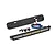 Traxxas LED light bar set including a black mounting bracket, LED light bar with wiring, and four black screws on a white background.