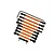 GPM Aluminium Complete Tie Rod Set - Orange ERV160-OR-BEBK