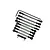 GPM Aluminium Complete Tie Rod Set - Grey ERV160-GS-BEBK