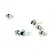 HPI 3mm Silver Steel Nuts 6Pcs Z653