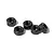HPI 6mm Black Steel Thin Nyloc Nuts 5Pcs Z669