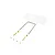 Kyosho Rear Wing Set w/ Hardware For Fantom EFW001G