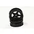 Kyosho 2.2" Black Front 5 Spoke Rims 2Pcs SCH005BK