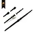 Hobby Plus CR-24 drive shafts and wheel axles set including two short axles, one shaft with a gear, and one long drive shaft.
