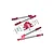 GPM Red Aluminium 1/5 Kraton 8S Rear Tie Rods w/ Stabiliser MAKX049R-R
