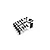 Kyosho Front Body Mount Set For 1/8 Inferno MP9 IF278